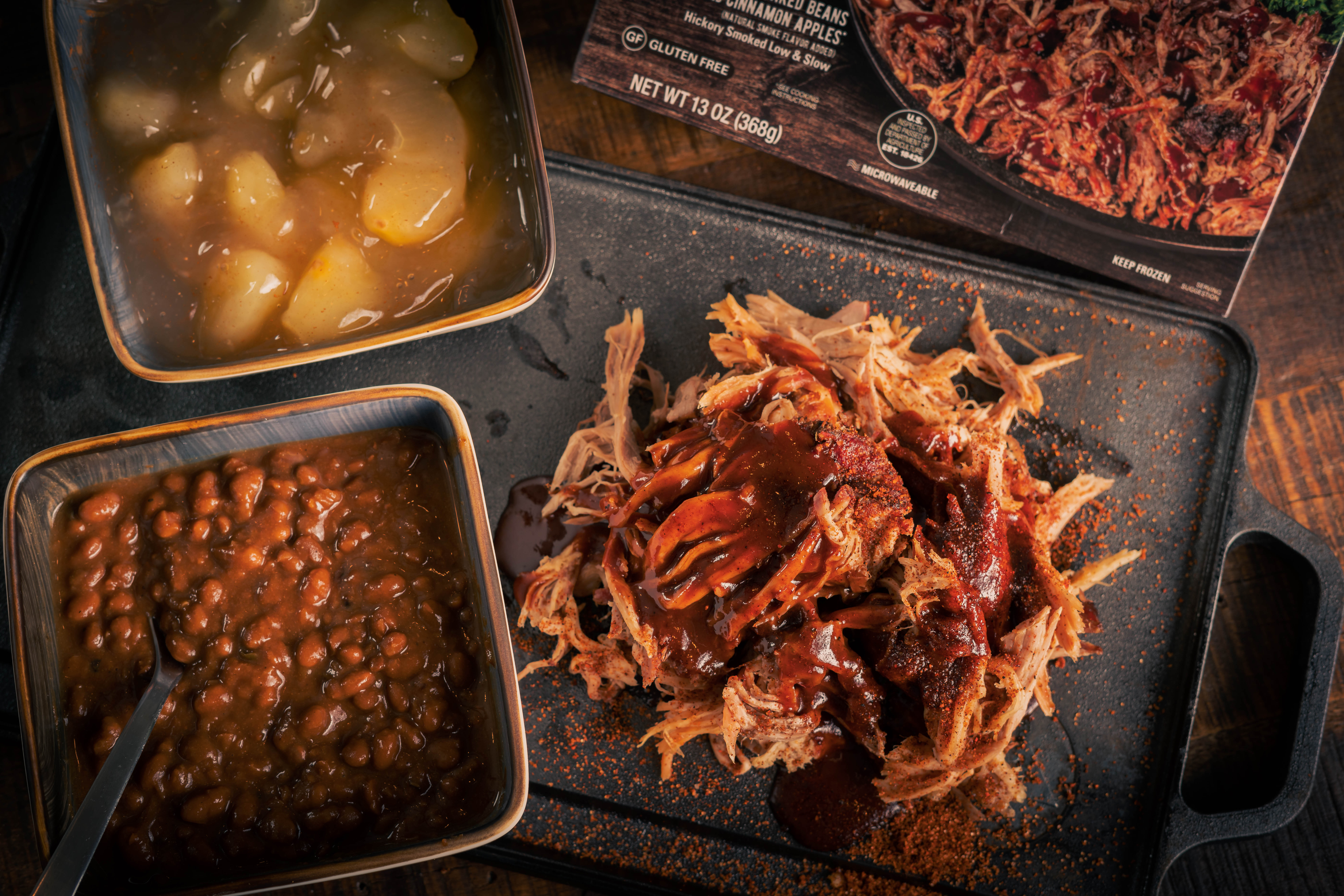 Picture of Pulled Pork and Rib Dinners 